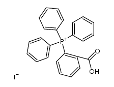 Phosphonium, (2-carboxyphenyl)triphenyl-, iodide (1:1) 结构式