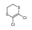 2,3-二氯-5,6-二氢-1,4-二噻英 结构式