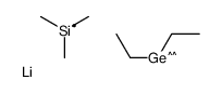 Lithium, [diethyl(trimethylsilyl)germyl]- 结构式