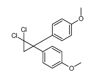 1,1'-(2,2-二氯环亚丙基)双[4-甲氧基苯] 结构式