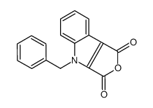 4-苄基-1H-呋喃并[3,4-b]吲哚-1,3(4H)-二酮 结构式
