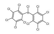 Chlorobis(pentachlorophenyl)methyl radical 结构式