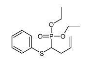 Phosphonic acid, [1-(phenylthio)-3-butenyl]-, diethyl ester 结构式