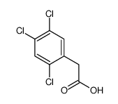 2,4,5-三氯苯乙酸 结构式