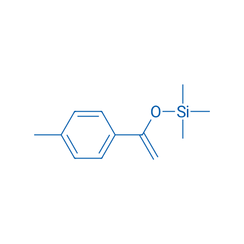 Benzene, 1-methyl-4-[1-[(trimethylsilyl)oxy]ethenyl]- 结构式