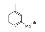 (4-甲基-2-吡啶)溴化镁 结构式