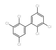 2,2',3,3',5,5'-六氯联苯 结构式