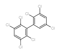 2,2',3,3',5,5',6-七氯联苯 结构式