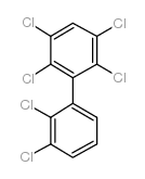 2,2',3,3',5,6-六氯联苯 结构式