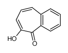 6-羟基-5H-苯并环庚烯-5-酮 结构式