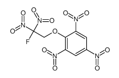 beta-fluoro-beta,beta,2,4,6-pentanitrophenetole 结构式