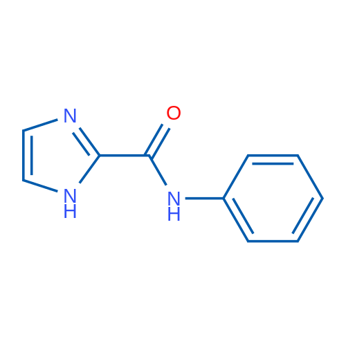 N-苯基-1H-咪唑-2-甲酰胺 结构式