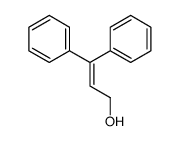 3,3-二苯基-2-丙烯-1-醇 结构式