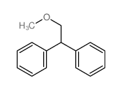 (2-methoxy-1-phenyl-ethyl)benzene 结构式