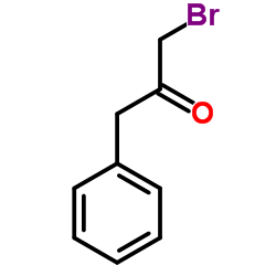 1-溴-3-苯基-2-丙酮 结构式