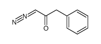1-重氮-3-苯基-2-丙酮 结构式