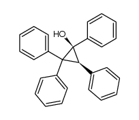 顺-1,2,2,3-四苯基环丙醇 结构式