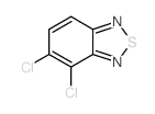 4,5-二氯苯并[C][1,2,5]噻二唑 结构式