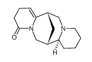 (7S)-2,3,7,7aβ,8,9,10,11,13,14-十氢-7α,14α-亚甲基-4H,6H-二吡啶并[1,2-a:1',2'-e][1,5]二氮杂环辛四烯-4-酮 结构式