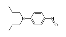 Benzenamine, 4-nitroso-N,N-dipropyl- 结构式