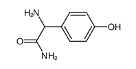 2-氨基-2-(4-羟基苯基)乙酰胺 结构式