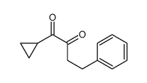 α-氧代环丙烷乙酸-2-苯乙酯 结构式