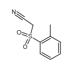 2-(邻甲苯磺酰基)乙腈 结构式