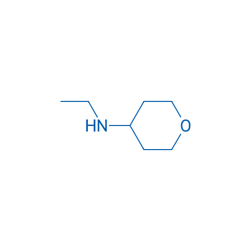 N-乙基四氢吡喃-4-胺 结构式