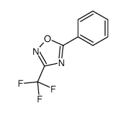 5-苯基-3-(三氟甲基)-1,2,4-恶二唑 结构式