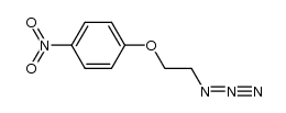 1-(2-叠氮乙氧基)-4-硝基苯 结构式