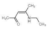 4-乙氨基-3-戊烯-2-酮 结构式