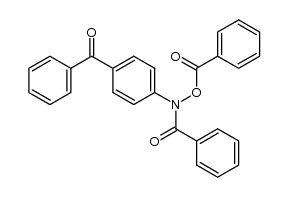 Benzoic acid, benzoyl(4-benzoylphenyl)azanyl ester 结构式