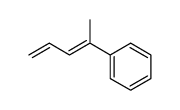 Benzene, [(1E)-1-methyl-1,3-butadien-1-yl]- 结构式