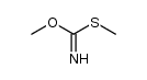 二甲基碳亚氨基硫代酸酯 结构式