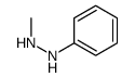 1-甲基-2-苯基肼 结构式