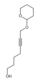 5-Heptyn-1-ol, 7-[(tetrahydro-2H-pyran-2-yl)oxy]- 结构式