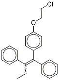 (E/Z)-1-[4-(2-氯乙氧基)苯基]-2-(4-羟基苯基)-1-苯基-1-丁烯 结构式