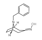 N-苄基托品酮肟 结构式