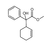 α-2-环己烯-1-基-α-羟基苯乙酸甲酯 结构式