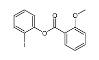 2-甲氧基苯甲酸-2-碘苯酯 结构式
