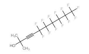 3-Decyn-2-ol, 5,5,6,6,7,7,8,8,9,9,10,10,10-tridecafluoro-2-methyl- 结构式