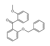 (2-Methoxyphenyl)[2-(phenylmethoxy)phenyl]methanone 结构式