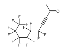 3-Decyn-2-one, 5,5,6,6,7,7,8,8,9,9,10,10,10-tridecafluoro- 结构式
