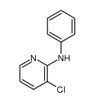 3-氯-N-苯基吡啶-2-胺 结构式