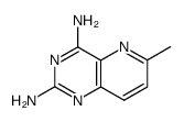 6-甲基吡啶并[3,2-d]嘧啶-2,4-二胺 结构式