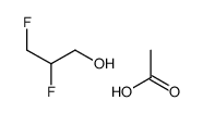 2,3-二氟丙基乙酸酯 结构式