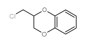 2-氯甲基-1,4-苯并二噁烷 结构式