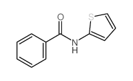 Benzamide, N-2-thienyl- 结构式