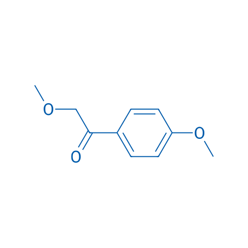 1-(4-Methoxyphenyl)-2-methoxyethanone Methyl ether 结构式
