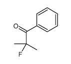 2-氟-2-甲基-1-苯基-1-丙酮 结构式